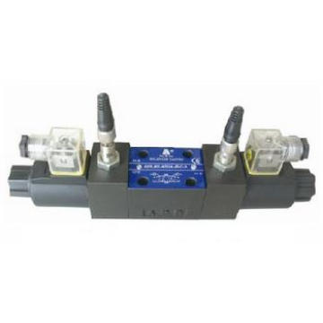 Válvulas de control direccional de solenoide serie 4wej con detección de posición del carrete